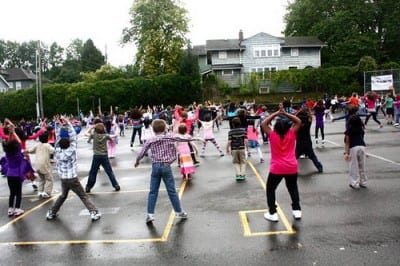 The kids at Stevens are in Smith-Blum's hands (Image: CHS)