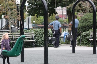 Cops on patrol in 2011 -- Cal Anderson has been here before (Image: CHS)