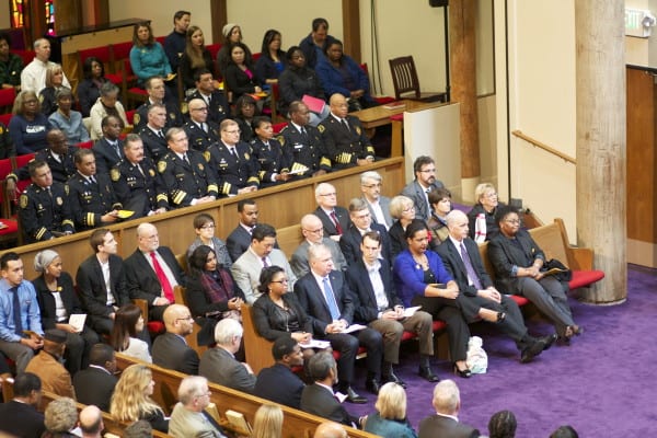 Murray, dignitaries and the SPD brass (Images: CHS)