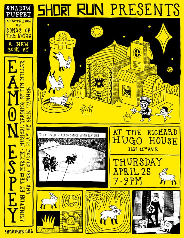 shadow puppet book tour CHS Capitol Hill Seattle News