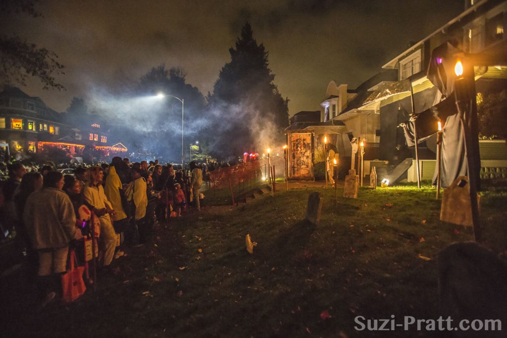 Halloween Trick Or Treating in Capitol Hill, Seattle CHS Capitol Hill