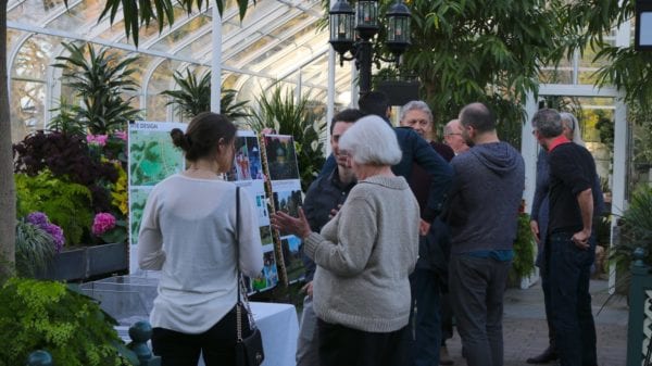Members of the Capitol Hill community spoke with Owen Richards Architects and the Volunteer Park Trust on April 6 at the Volunteer Park Conservatory (Image:)