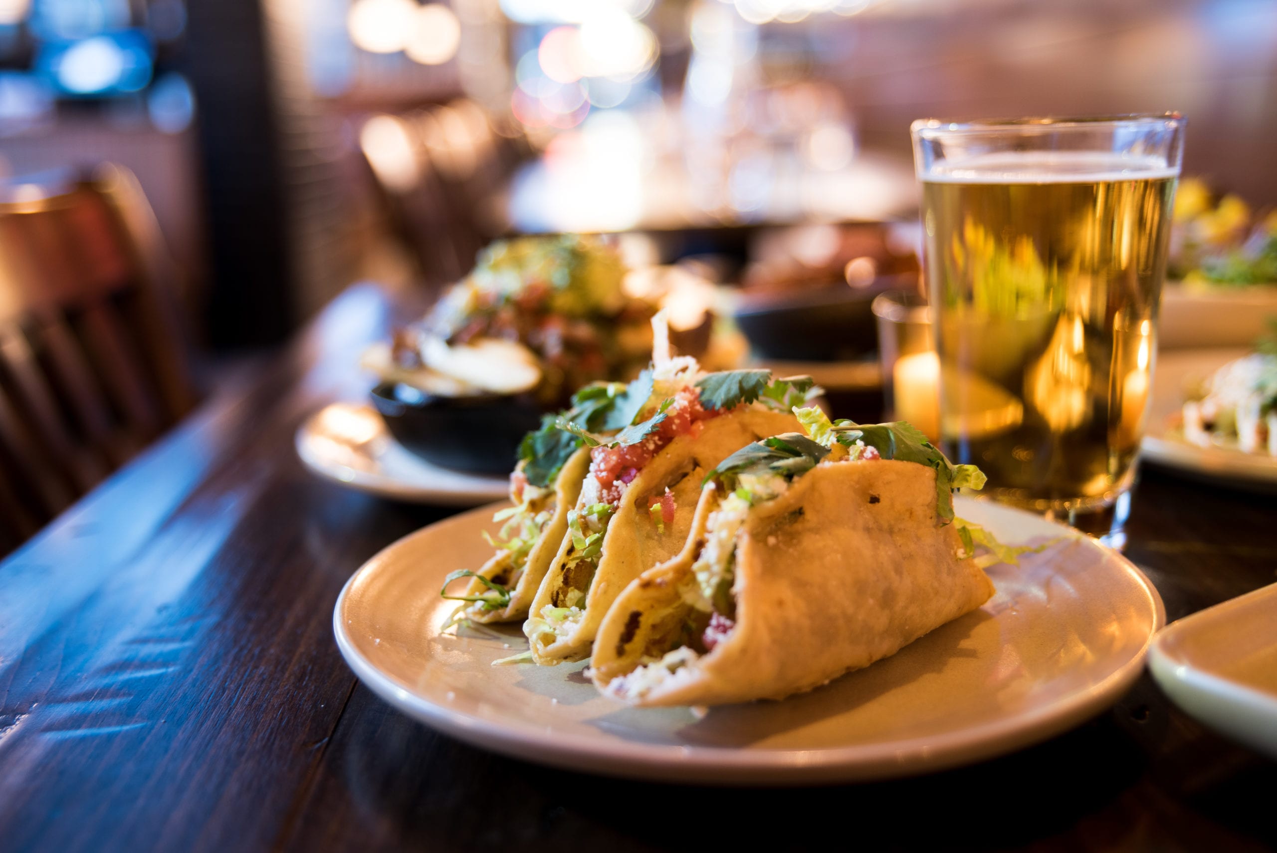 Happy Hour Potato Tacos photo credit Robert Winkle Photography CHS