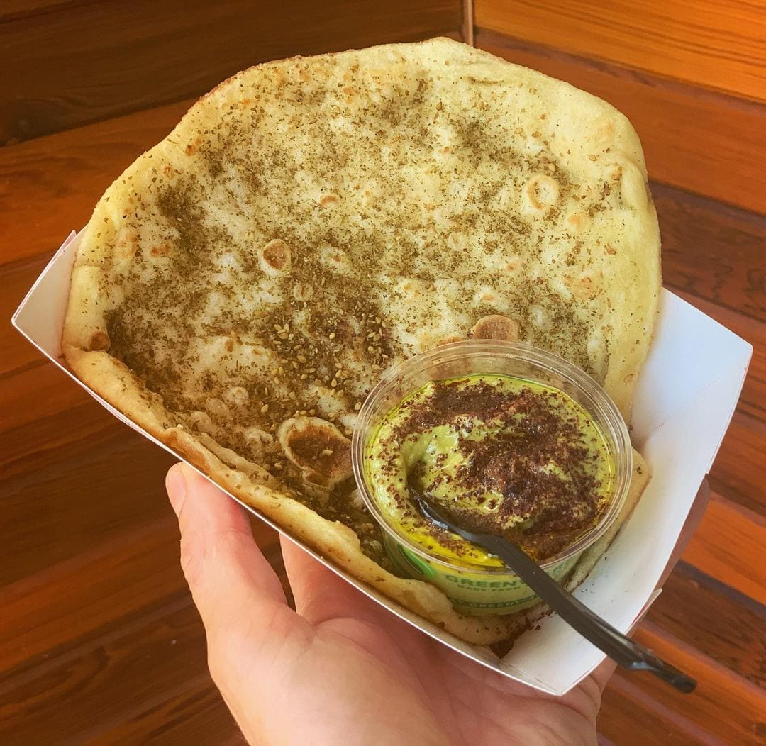 chickpea hummus and flatbread CHS Capitol Hill Seattle News